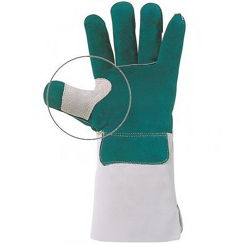 Schweißhandschuh - 16MFLK - MAFEPE - mechanischer Schutz / Wärmeschutz / Leder