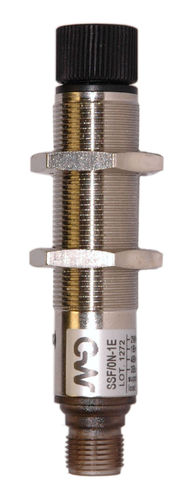 Optoelektronischer Sensor / Reflex-Lichttaster - SSF series - Micro Detectors - zylindrisch / LED / mit Teach-In Funktion