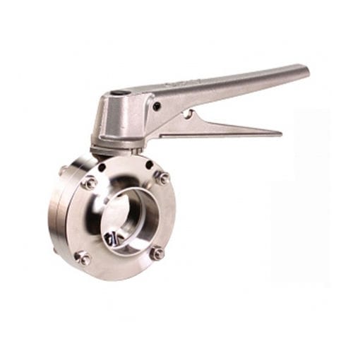 Absperrklappe - SBU-71  - BUENO TECHNOLOGY - Hebel / für Hygiene / Edelstahl
