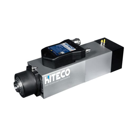 Motorspindel mit automatischem Werkzeugwechsler - QD-1F 4/12 24 I30 series - Hiteco - Kühlung / Bearbeitung / Verbindung