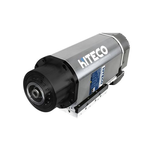 Motorspindel mit automatischem Werkzeugwechsler - PT series - Hiteco - Bearbeitung / Kühlung / für Holz