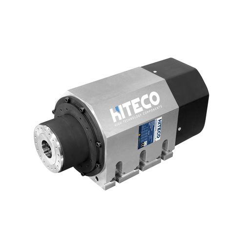 Motorspindel mit automatischem Werkzeugwechsler - QM series - Hiteco - Bearbeitung / Kühlung / für Aluminium