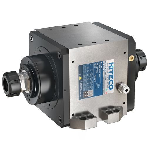 Bearbeitungs-Motorspindel - ML-1C 10/12 24 ER40 DX-SX - Hiteco - Kühlung / manuell bestückbare / für Holz