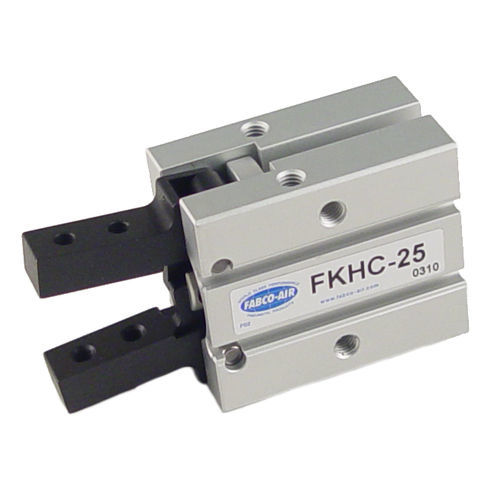 Pneumatikgreifer - FKHC series - FABCO-AIR - Winkel / 2 Backen / für Materialumschlag
