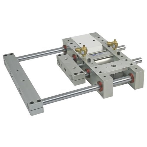 Pneumatikgreifer - LPG series - FABCO-AIR - Federdruck / parallel / 2 Backen