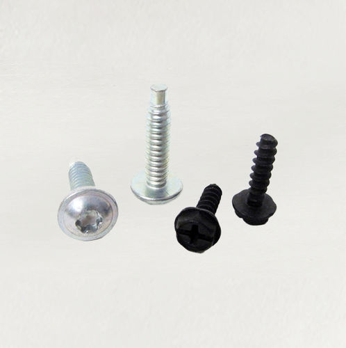Befestigungsschraube - REMFORM® - Acument Global Technologies - Sechskant-Flansch / Schlitz / Kunststoff