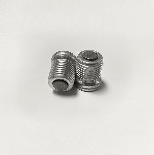 Runder Stopfen - MAGNASEAL® - Acument Global Technologies - Gewinde / Metall / für Transfer