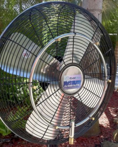 Bodenstehender Ventilator - COLDMIST 6 - CoolMist Systems Australia - Axial / Sprühnebel