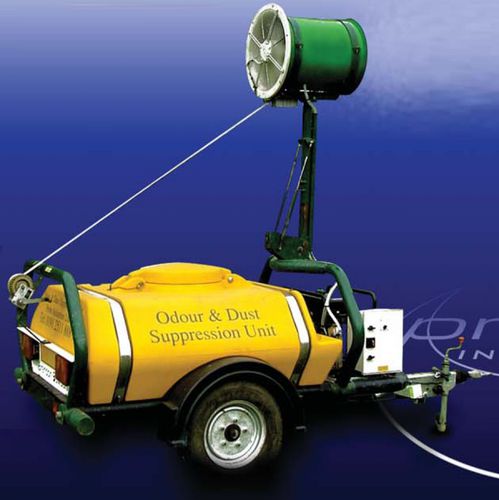 Staubbindemaschine zur Staubbindung - PROBE Mobile  - CoolMist Systems Australia - mobil