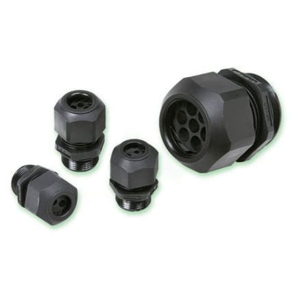 Nylon-Kabelverschraubung - SMCG series - Heyco - Metall / IP68 / Gewinde
