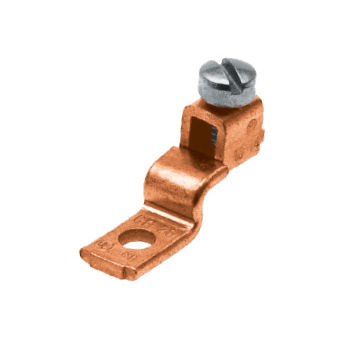 Lötfreier Kabelschuh / mit Schraubanschluss - CB 35 - Heyco - flach / ohne elektrische Isoliereigenschaften / Kupfer