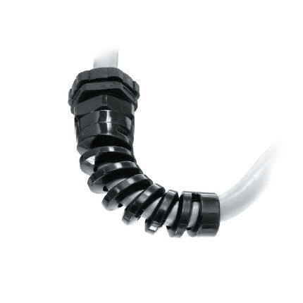 Nylon-Kabelverschraubung - Flex RLTCG series - Heyco - wasserdicht / schwingungsresistent / Gewinde