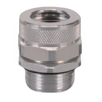 Aluminium-Kabelverschraubung - M50 series - Heyco - wasserdicht / Gewinde / gerade