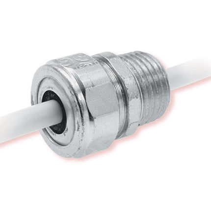 Stahl-Kabelverschraubung - CG series - Heyco - aus verzinktem Stahl / wasserdicht / Gewinde