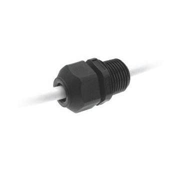 Nylon-Kabelverschraubung - M series - Heyco - wasserdicht / Gewinde / gerade