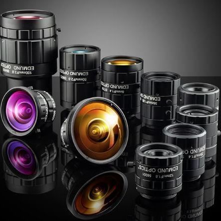 Fixfokus-Kameraobjektiv - TECHSPEC&reg; C - Edmund Industrial Optics - Linien / Inspektion / für die industrielle Bildverarbeitung