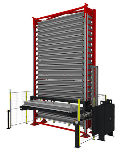 Vertikales automatisches Lagersystem - Vidir - für Lagerhallen / für Stäbe / für lange Produkte