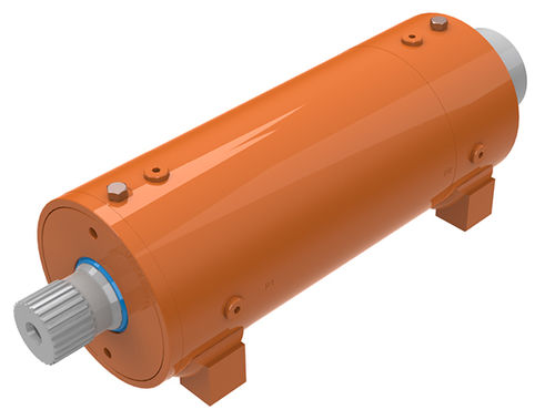 Hydraulischer Antrieb - T20 series - Helac - Dreh / Zahnstangen-Ritzel / doppeltwirkend