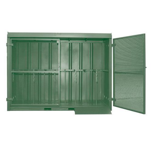 Lagerschrank - GB30 - Empteezy - bodenstehend / doppeltürig / Weichstahl