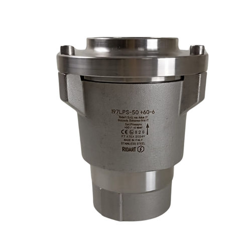 Inline-Druckregler - 197L - Ridart srl - für Gas / für Dampf / Federdruck