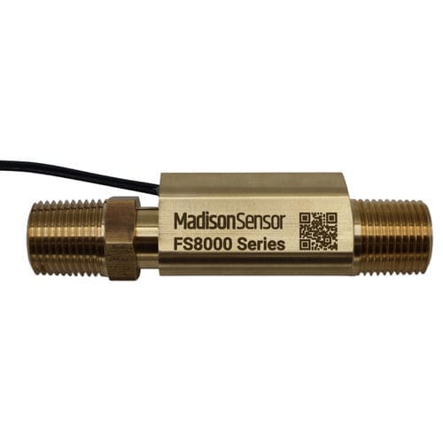 Kolben-Durchflusswächter - FS8000-35003 - Madison Company - für Flüssigkeiten / Messing / Edelstahl