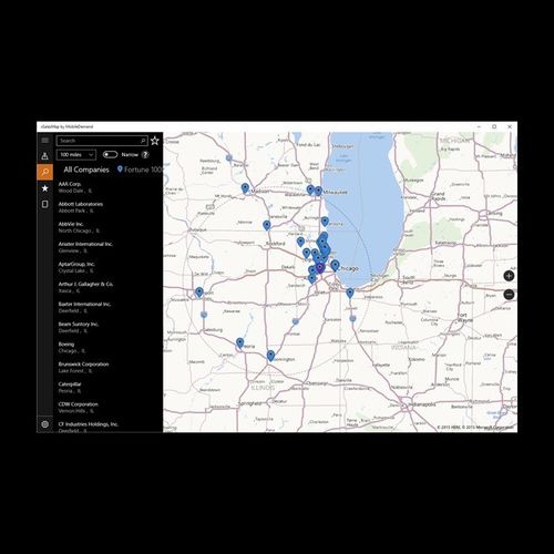 Mapping-Software - MobileDemand - Echtzeit / Windows