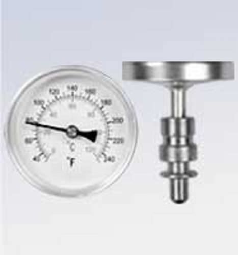 Bimetall-Thermometer - Marsh Bellofram - analog / mit Zifferblatt-Anzeige / Einschraub