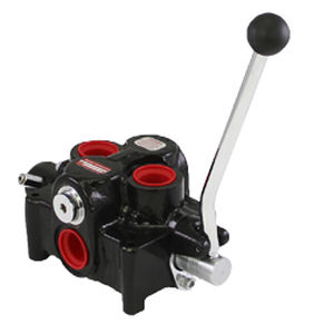 Hydraulik-Wegeventil / Schieber - DC series - BRAND HYDRAULICS - mit Hebel / 4-Wege