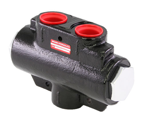 Hydraulischer Stromteiler - BG4 series - BRAND HYDRAULICS - mit fester Priorität / Gusseisen