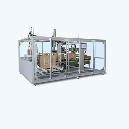 PLC-gesteuerte Verpackungsmaschine - Case Packer  - Jornen Machinery Co., Ltd. - horizontal / für Karton / für die Lebensmittelindustrie