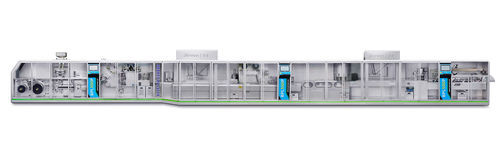 Verpackungsanlage für die Pharmaindustrie - BPL500R (Pillow & Carton) - Jornen Machinery Co., Ltd. - für Pharmaprodukte / für medizinische Anwendung / Einwegspritzen
