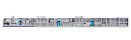 Blisterverpackungsanlage - Blister Line BPL500R (Pillow/Carton/Band) - Jornen Machinery Co., Ltd. - für die Pharmaindustrie / für Pharmaprodukte / Einwegspritzen
