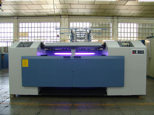 Zettelmaschine für die Wirkerei - UC-800 TANDEM - RIUS-COMATEX