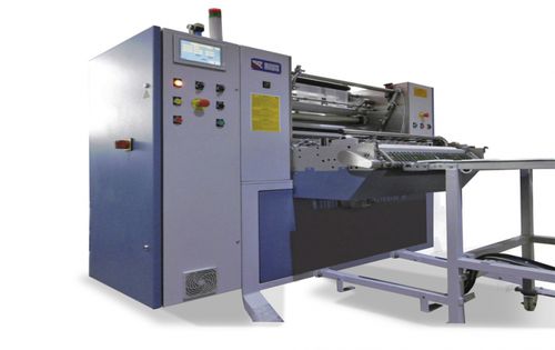 Gewebefaltmaschine - SN-NW - RIUS-COMATEX - elektrisch / automatisch / Schneid