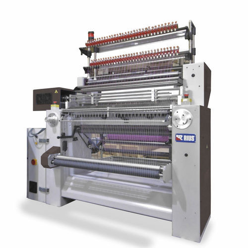 Flachstrickmaschine - MACRO-M - RIUS-COMATEX - Häkel / Not-Aus-Schalter / für die Lebensmittelindustrie