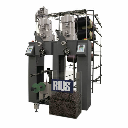 Strick-Flechtmaschine - MC - RIUS-COMATEX
