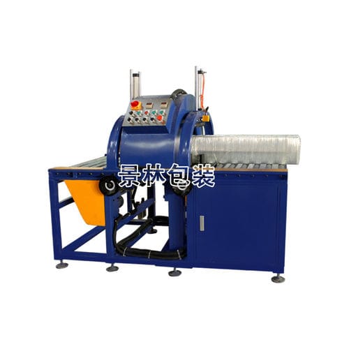 Horizontaler Stretchwickler - GG200  - Shanghai Jinglin Packaging Machinery Co.,Ltd - automatisch / Rohr / mit Stretchfolie