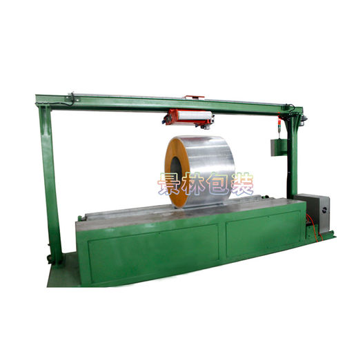 Horizontaler Stretchwickler - JL2100-R - Shanghai Jinglin Packaging Machinery Co.,Ltd - automatisch / für zylindrische Produkte / mit Stretchfolie