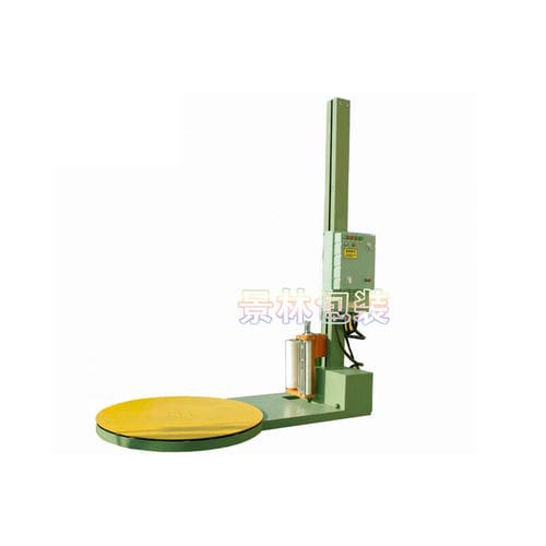 Stretchwickler mit Drehteller - JL2100-E - Shanghai Jinglin Packaging Machinery Co.,Ltd - halbautomatisch / Paletten / mit Stretchfolie