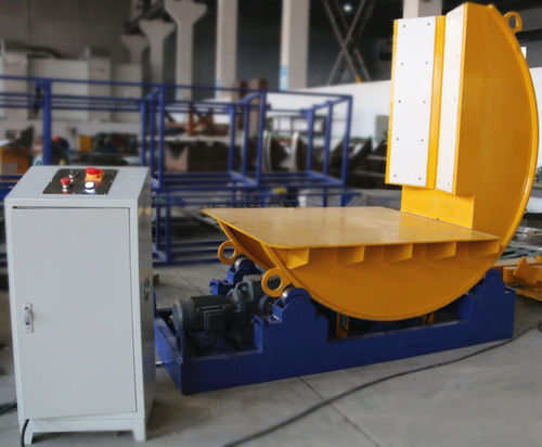 Elektrische Kipphilfe - Shanghai Jinglin Packaging Machinery Co.,Ltd - für Spulen / Metall / 90°
