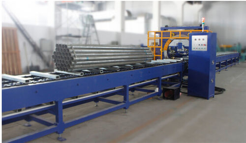 Orbital-Stretchwickler - Shanghai Jinglin Packaging Machinery Co.,Ltd - automatisch / für Stangen / mit angetriebenen Rollenförderern