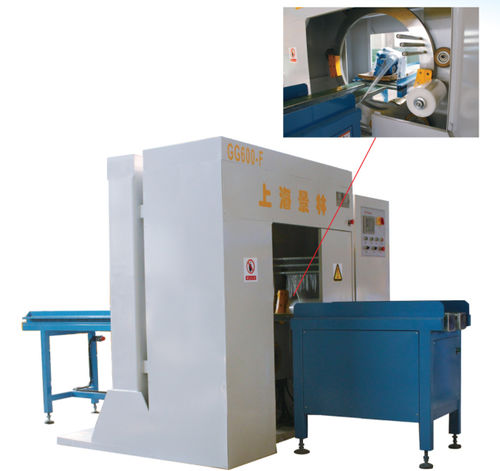 Orbital-Stretchwickler - GG - Shanghai Jinglin Packaging Machinery Co.,Ltd - automatisch / mit Stretchfolie / Luftblasenfolie