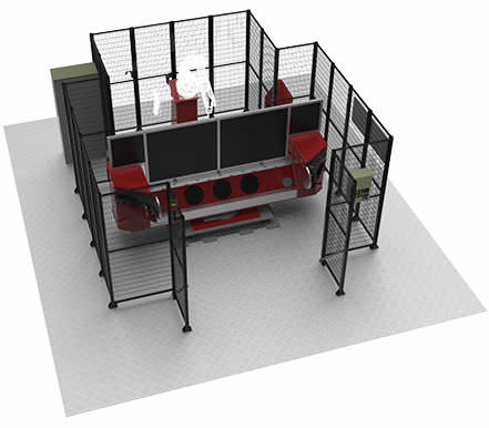 Schweißroboterzelle - TSH O-020A - TDRi Robotics AB