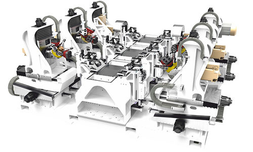 3-Achs-Bearbeitungszentrum - TDRi Robotics AB - horizontal / Hochpräzision