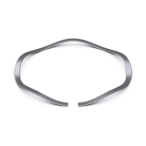 Druckfeder - SSR - Smalley - gewellt / Edelstahl / Carbon
