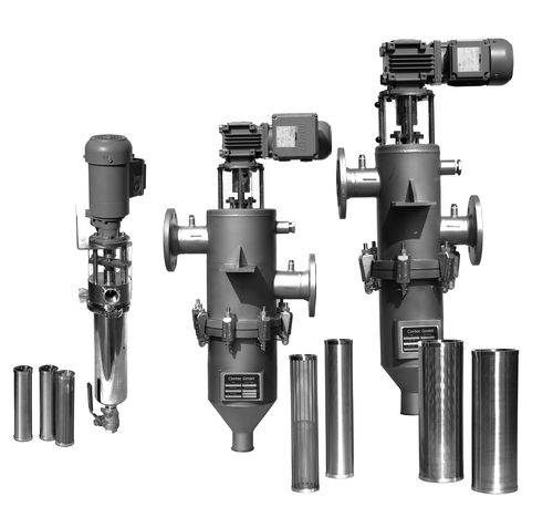 Flüssigkeitsfilter - Contec GmbH Industrieausrüstungen - Korb / selbstreinigend / Kantenspalt
