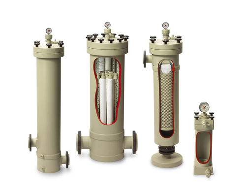 Patronen-Filtergehäuse - Contec GmbH Industrieausrüstungen - für Flüssigkeiten / Kunststoff