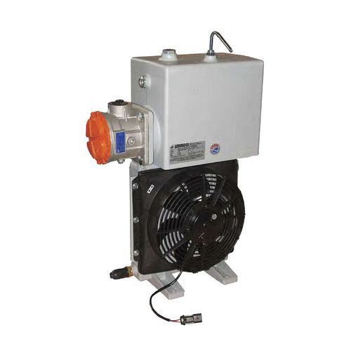 Kühler für Flüssigkeiten - HPA TK series - Emmegi Heat Exchangers - mit DC-Motor