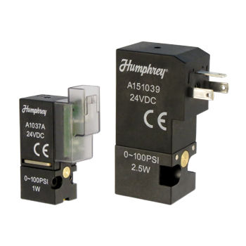 Vorgesteuertes Magnetventil - Pilot Valves - Humphrey Products - 3-Wege / 2-Wege / NC