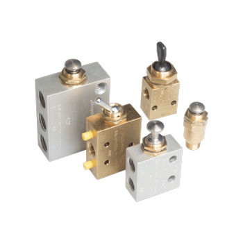 Handventil - TAC - Humphrey Products - pneumatisch / Steuerung / für Wasser